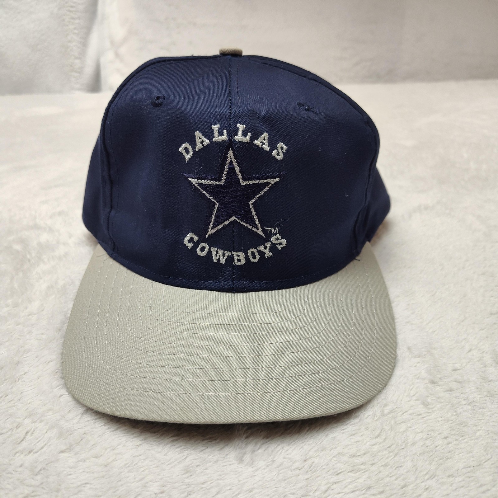 Vintage Dallas Cowboys AJD Hat Cap Snap Back Mens Blue NFL Football Team NFL