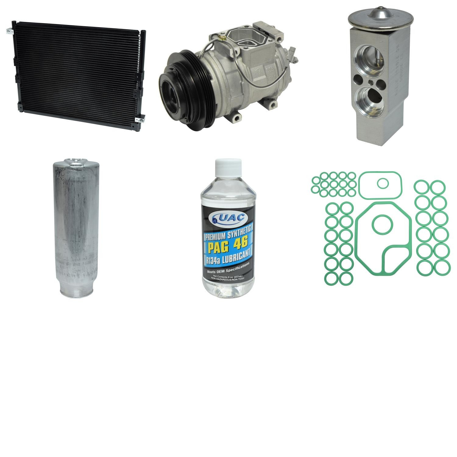 UAC KT 3848A A/C Compressor Kit For 96-02 Toyota 4Runner UAC KT 3848A A/C Compressor Kit For 96-02 Toyota 4Runner