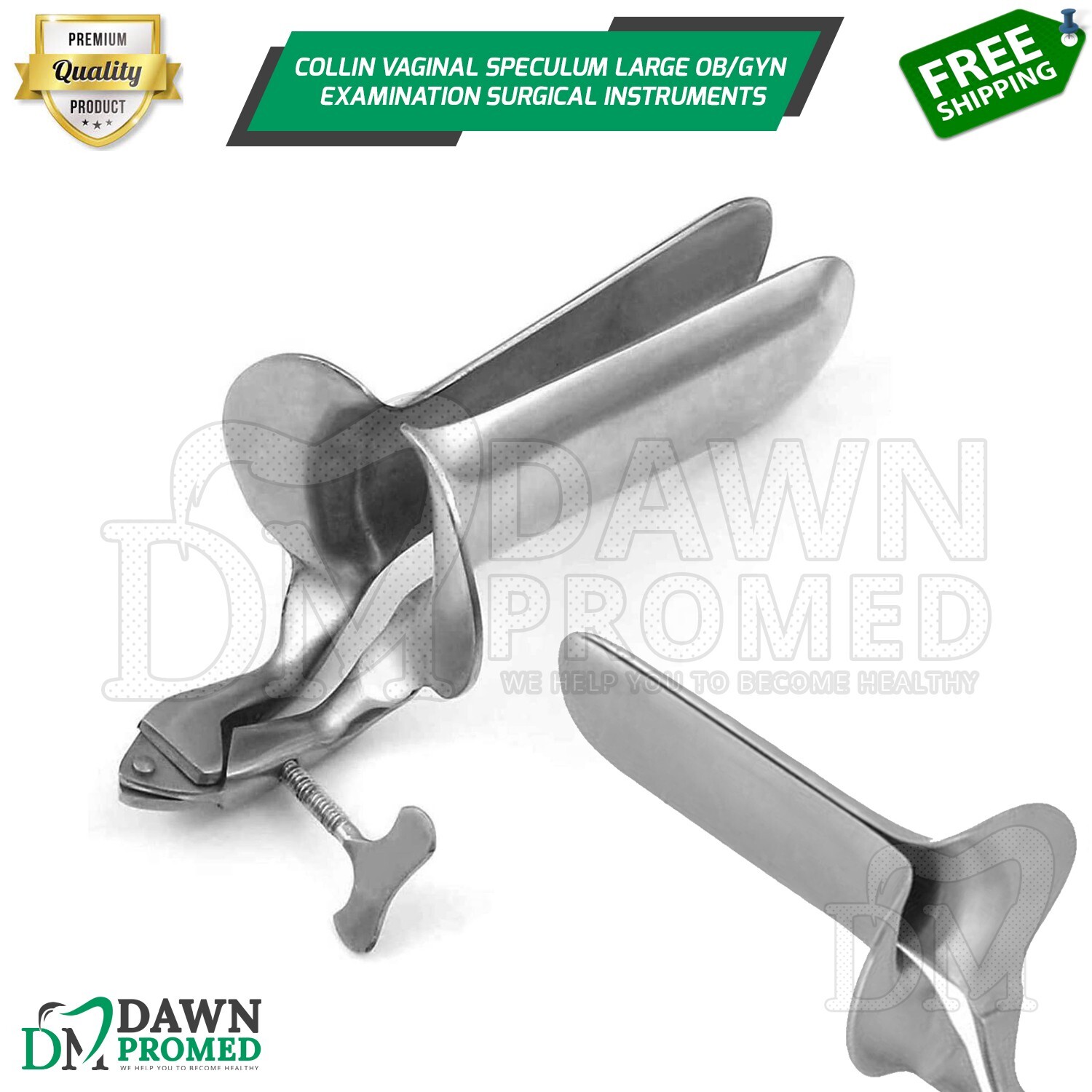 Collin Vaginal Speculum Large Medical OB/GYN Examination Surgical Inst German Gr