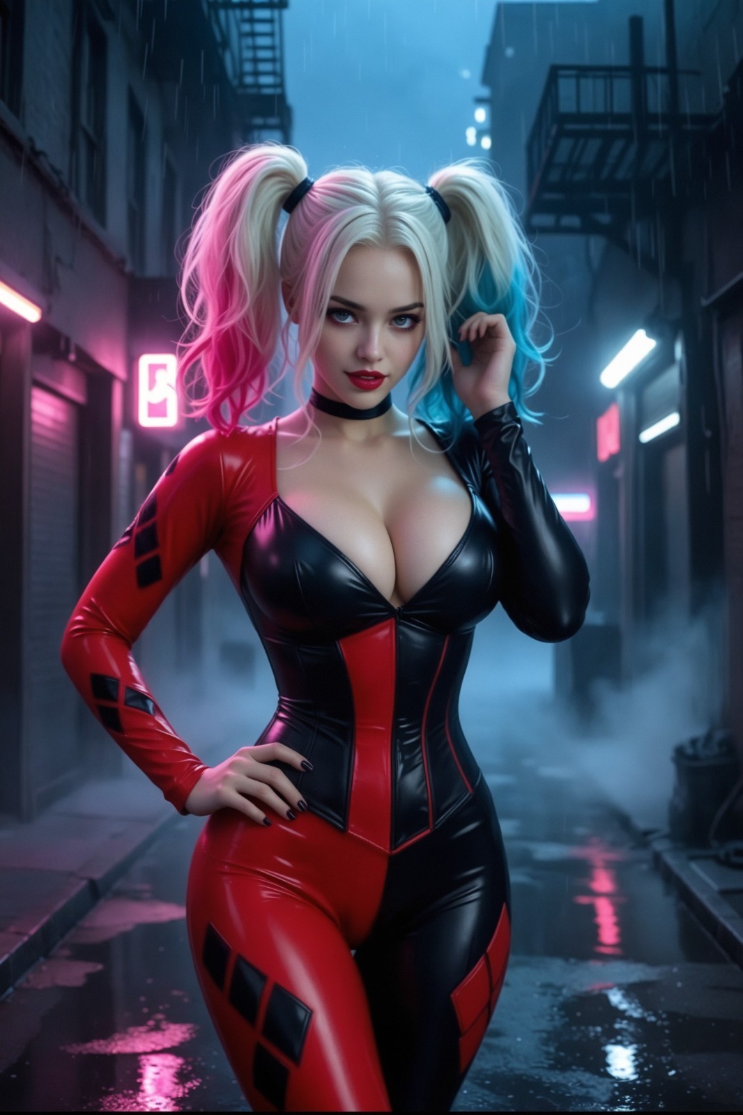 Harley Quinn Glossy Poster 24X36 