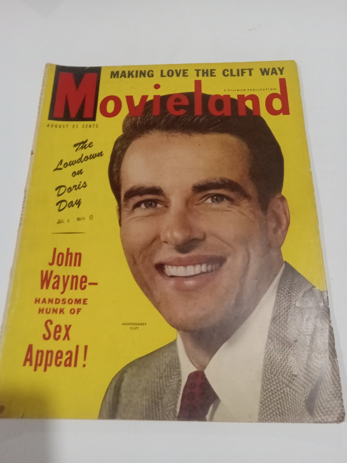 Movieland August 1949 Montgomery Clift.