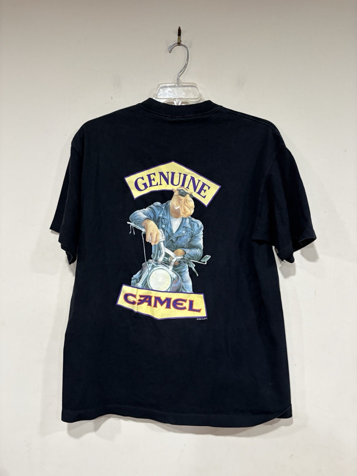Vintage 1994 Genuine Camel Cigarettes Shirt Men’s XL Joe Camel Motorcycle Promo Vintage 1994 Genuine Camel Cigarettes Shirt Men’s XL Joe Camel Motorcycle Promo