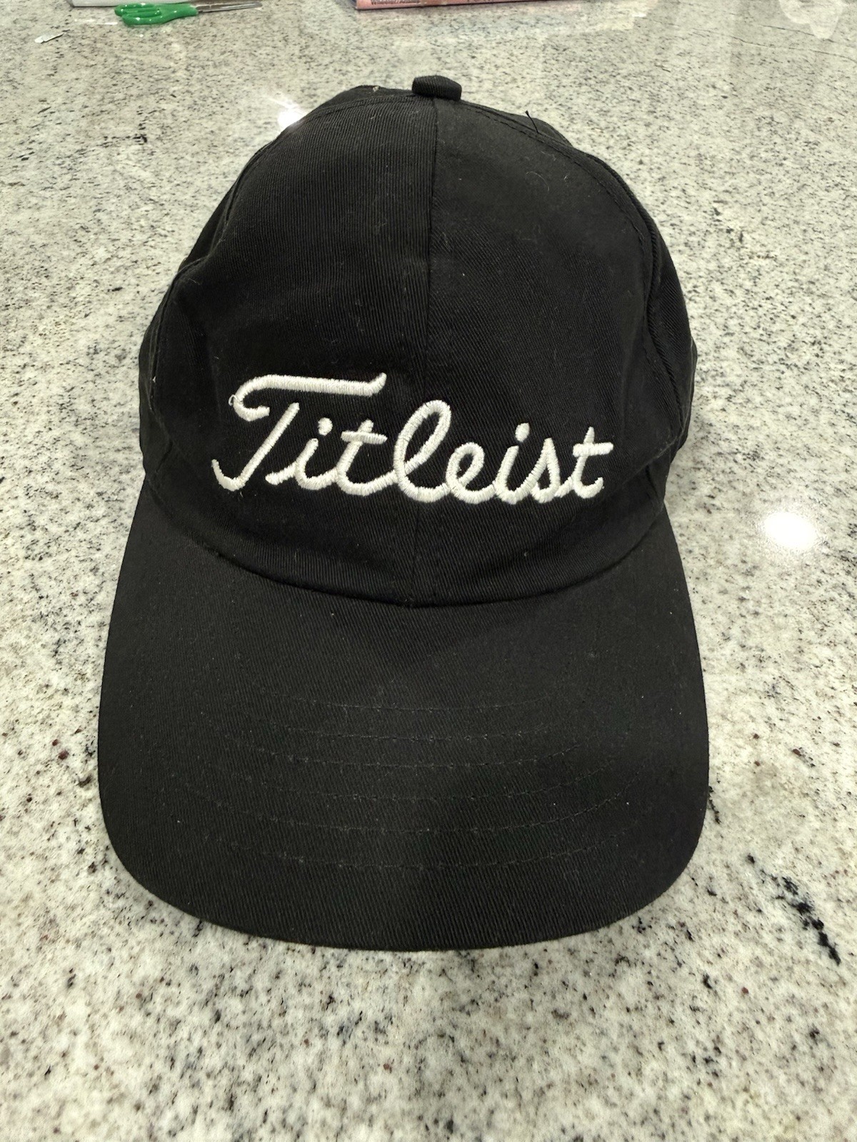 Vintage Rare Titleist Texace 6 Panel Dad Hat Golf Script Logo Black Vintage Rare Titleist Texace 6 Panel Dad Hat Golf Script Logo Black