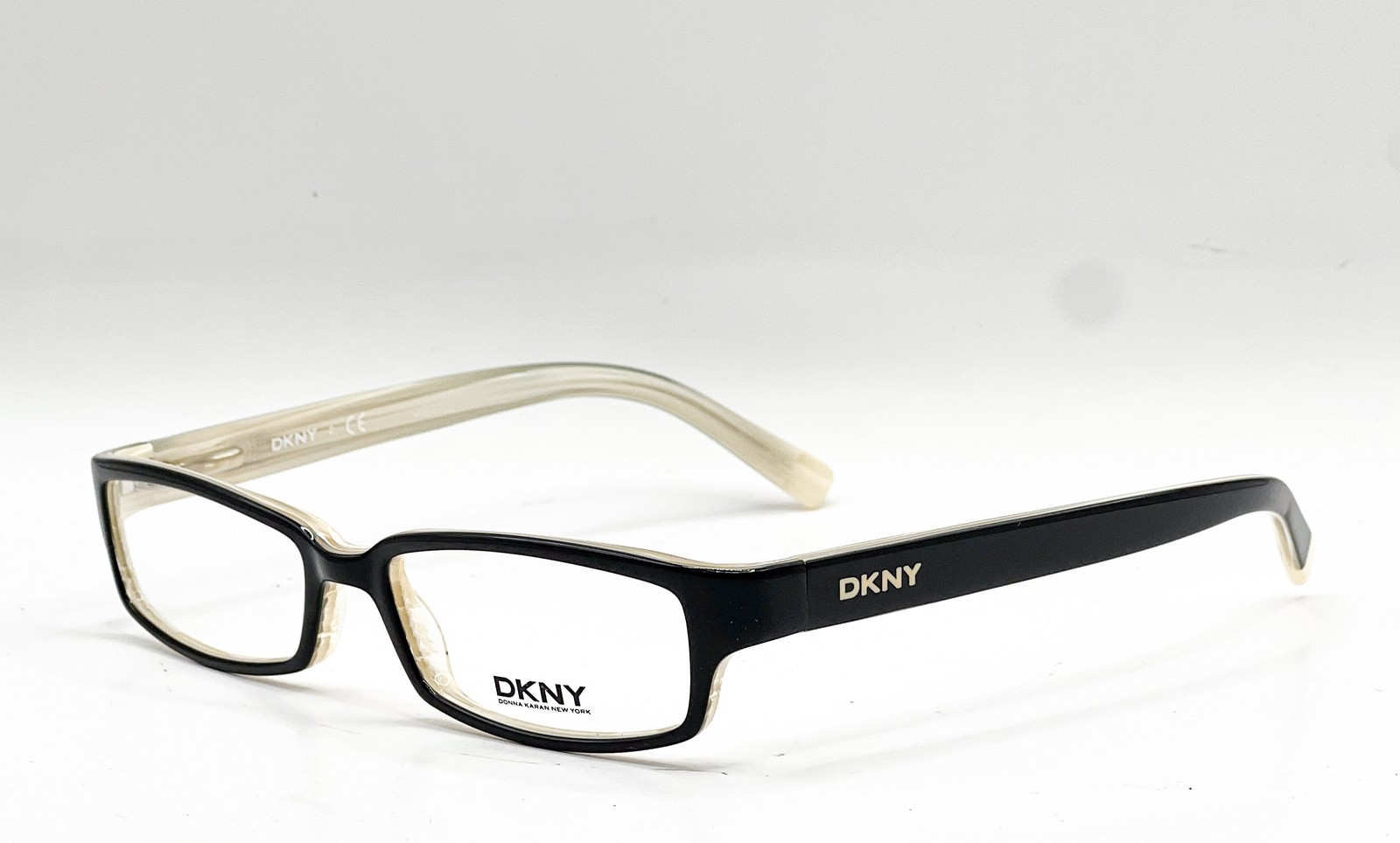 NEW DKNY DY4561 3191 BLACK/LIGHT HORN AUTHENTIC EYEGLASSES 52-16