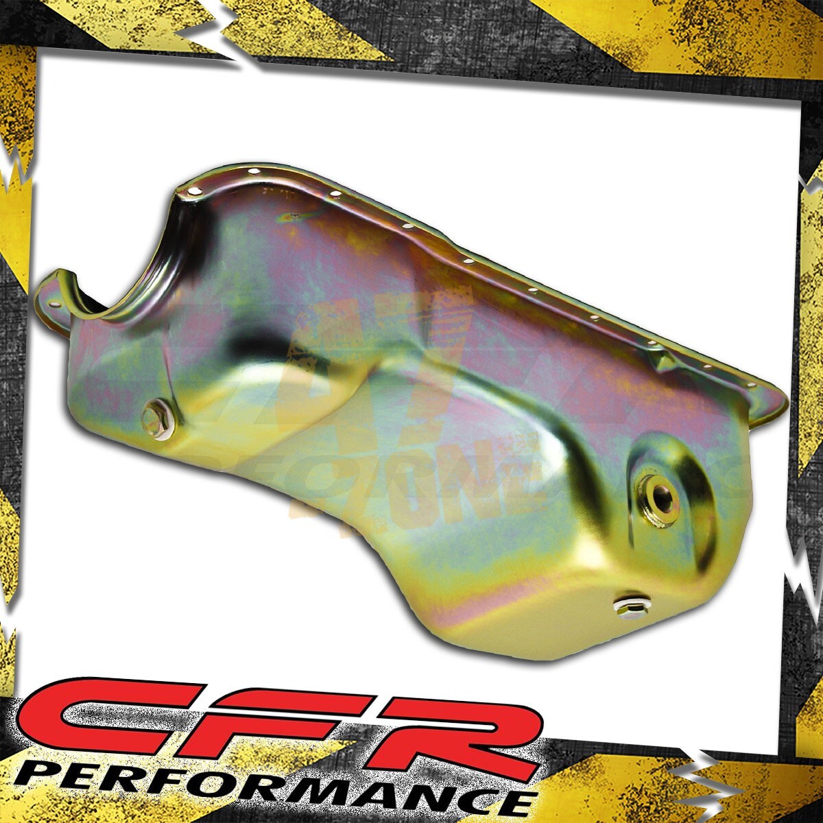 For 1983-93 Ford Small Block 302 5.0 Mustang Stock Capacity Oil Pan - Zinc