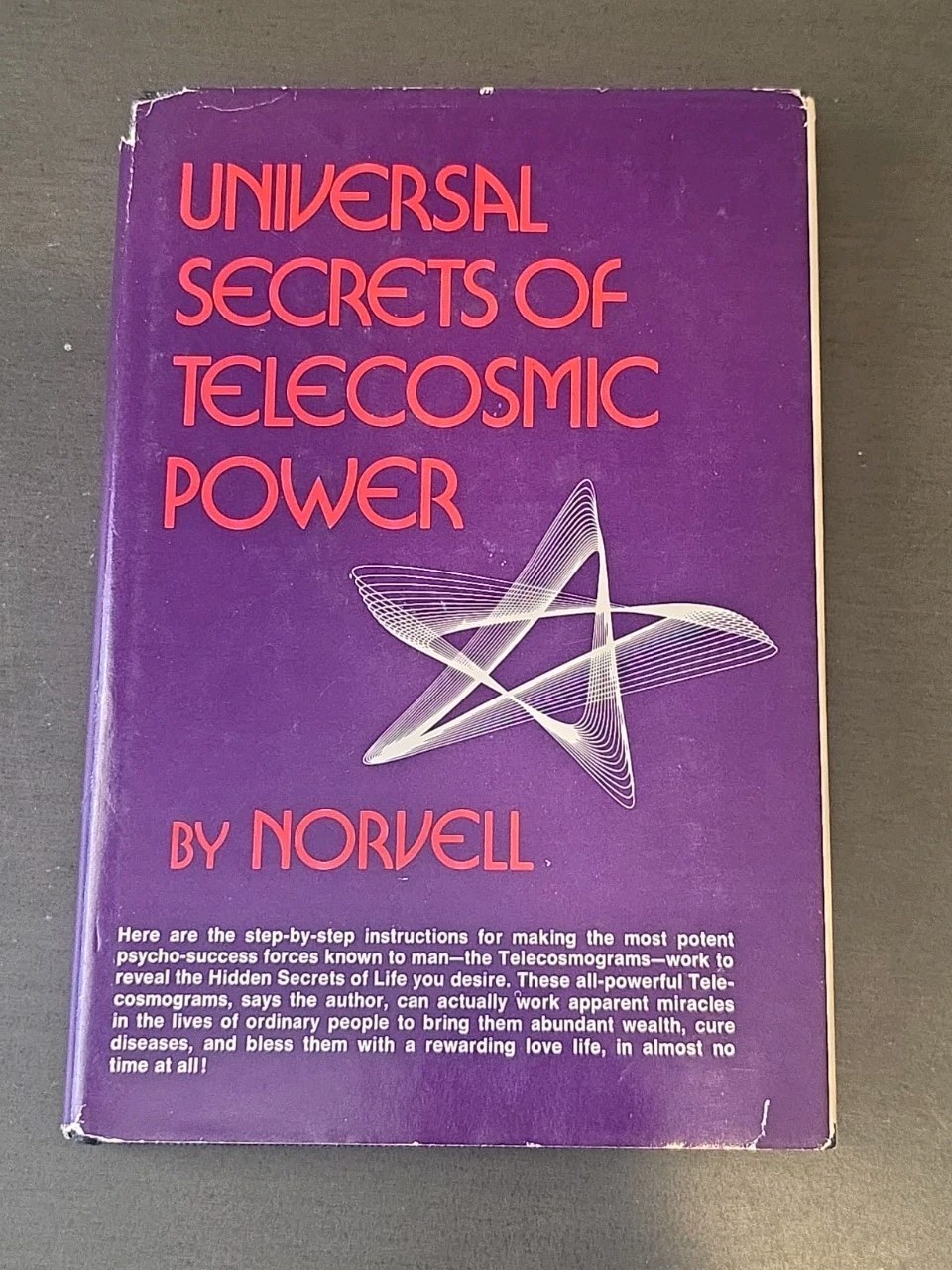 Universal Secrets of Telecosmic Power / Norvell / Parker 1974 HB DJ