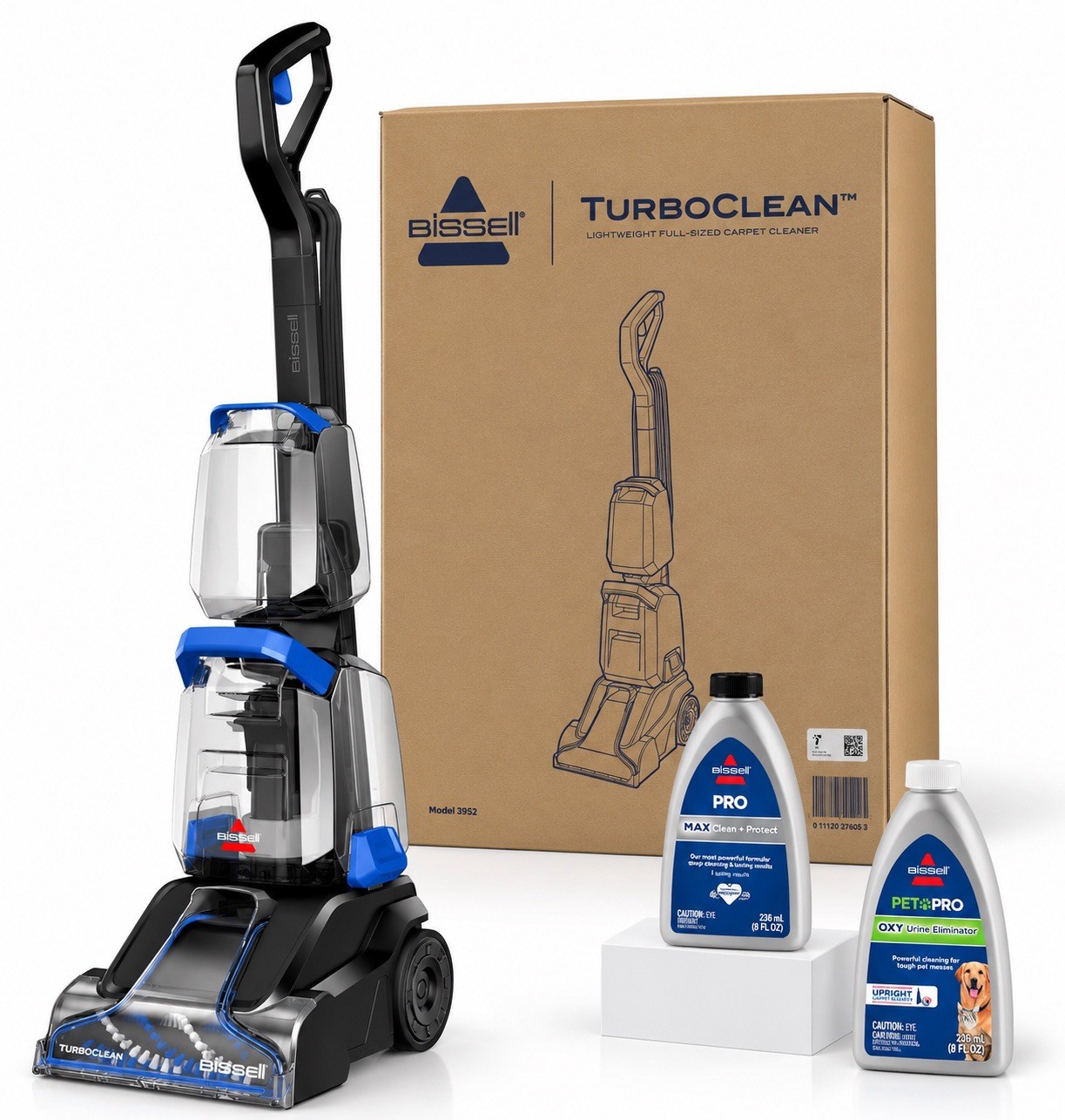 Bissell TurboClean Upright Carpet Cleaner Model 3952/ Lightweight Full Sized