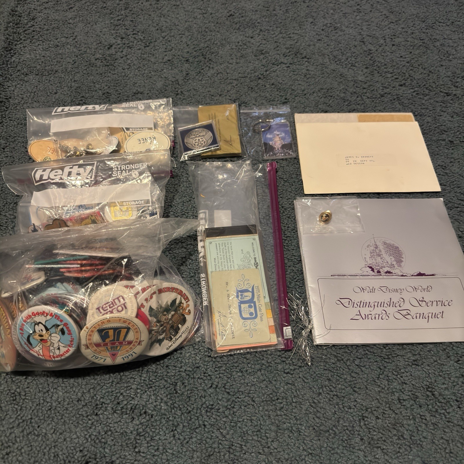 Vintage Walt Disney World Magic Kingdom Exclusive Cast Member Collection
