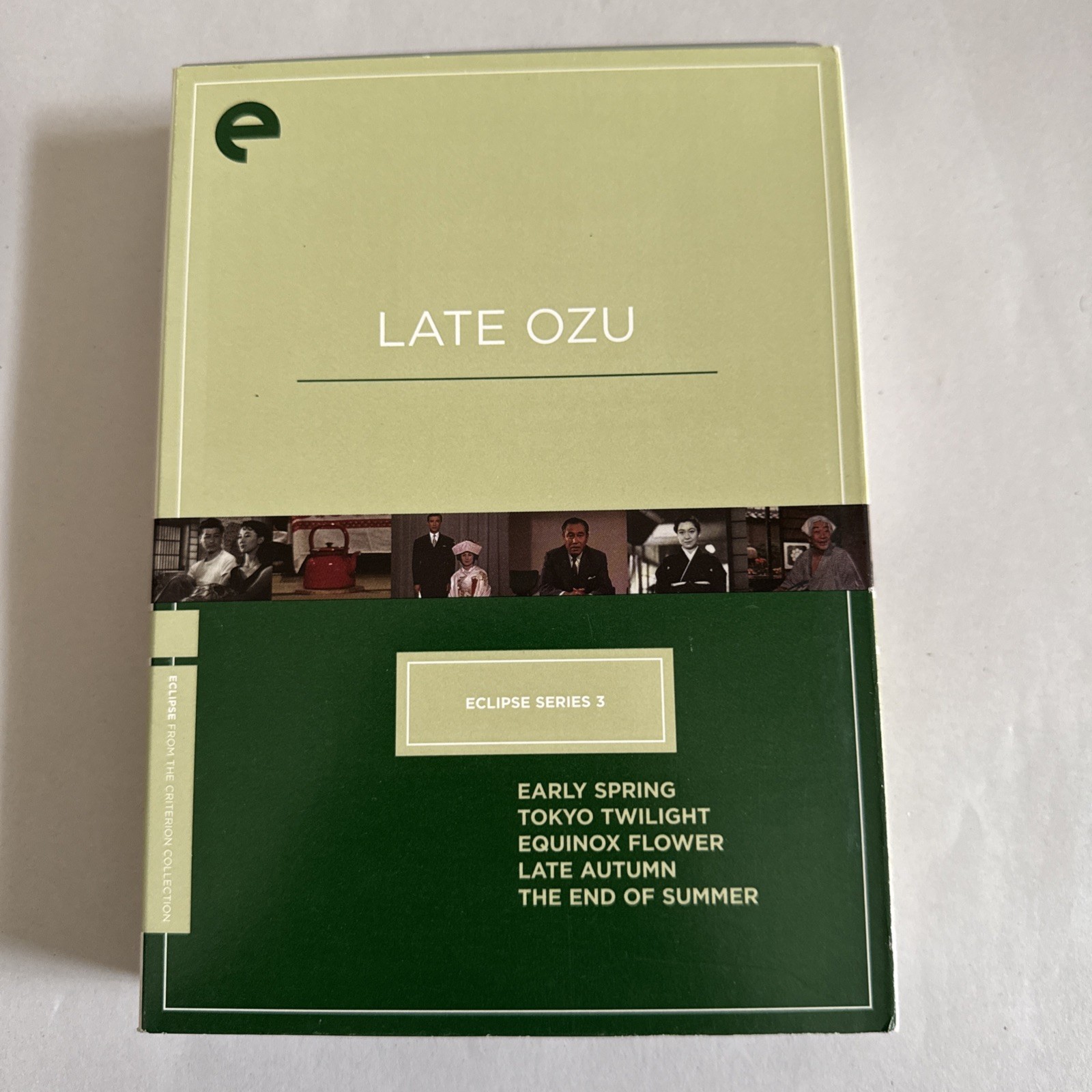 Eclipse Series 3: Late Ozu Criterion Collection 5 DVD Set with English Subtitles Eclipse Series 3: Late Ozu Criterion Collection 5 DVD Set with English Subtitles