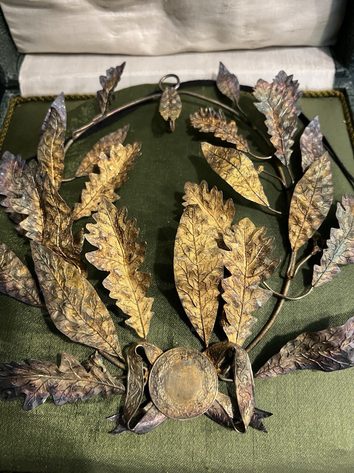 Laurier Vermeille Leaf Decoration & Reward Napoleon III Box Set