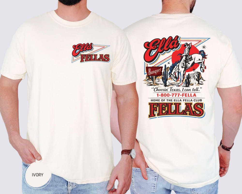Mens & Womens Heavyweight T-Shirt Gildan Cotton Ellas Fellas