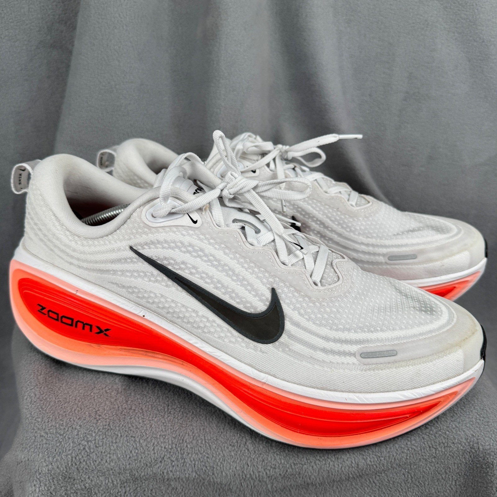 Nike ZoomX Invincible Run Flyknit 3 White Bright Crimson HV8150-100 Mens Size 13