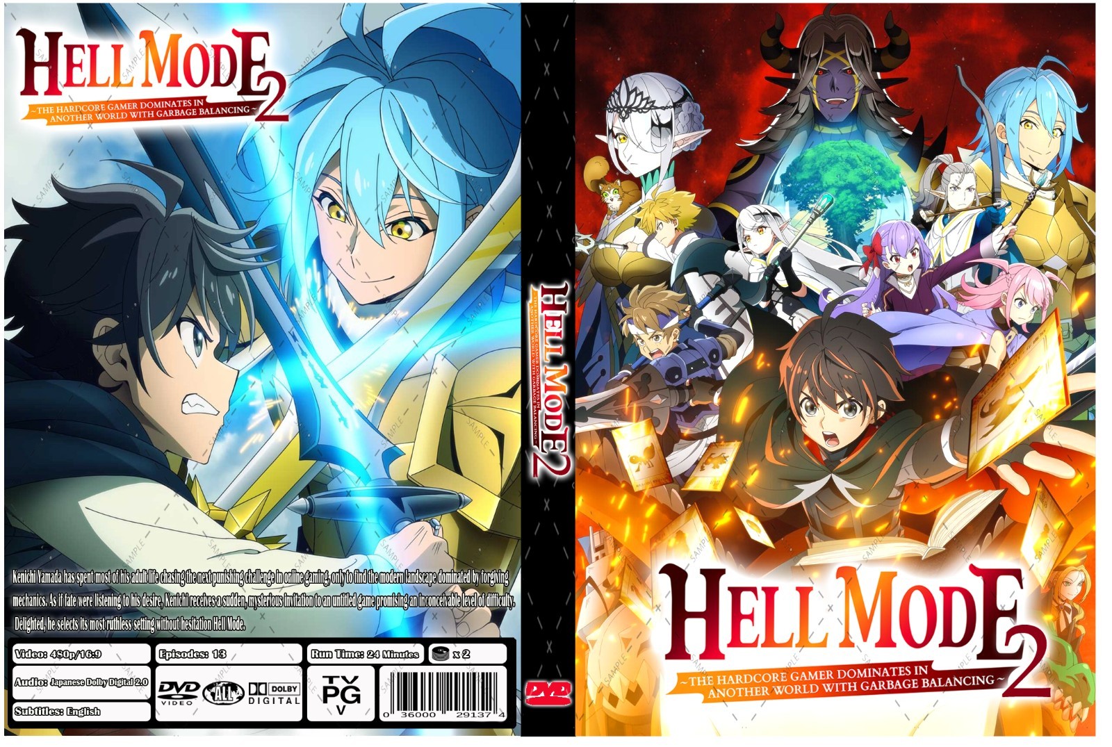 Hell Mode: The Hardcore Gamer Dominates.. Anime Serie Season 2 Ep 1-13
