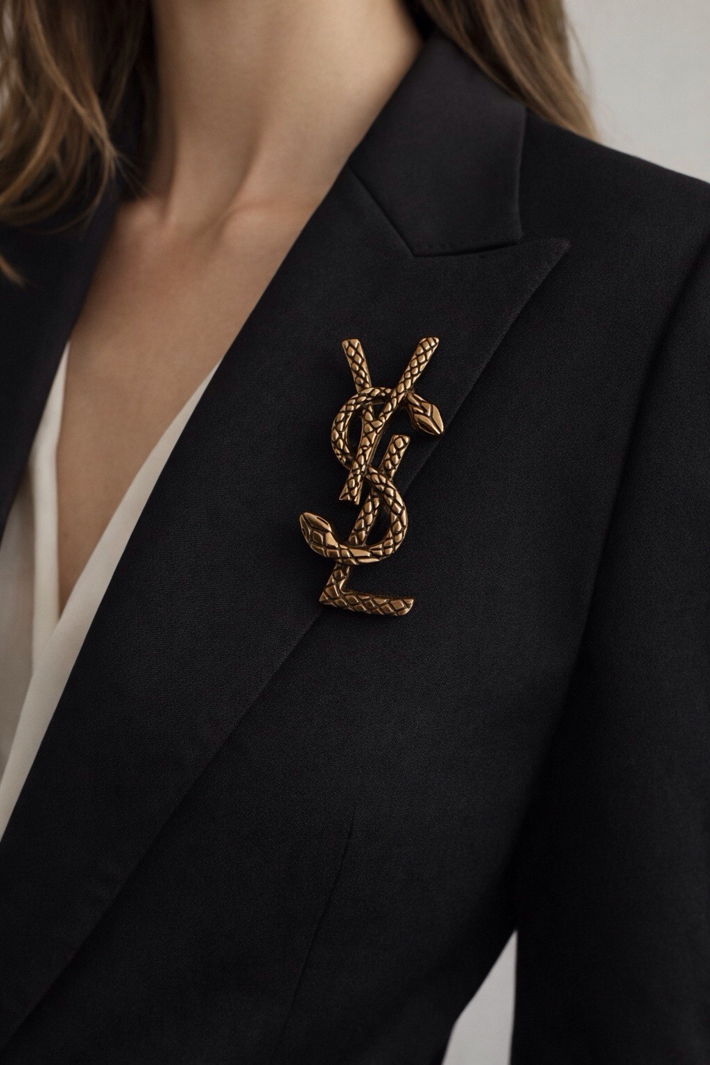 Rare Find ySL Vintage Brooch -YvesSaint Laurent Paris Rare Find ySL Vintage Brooch -YvesSaint Laurent Paris