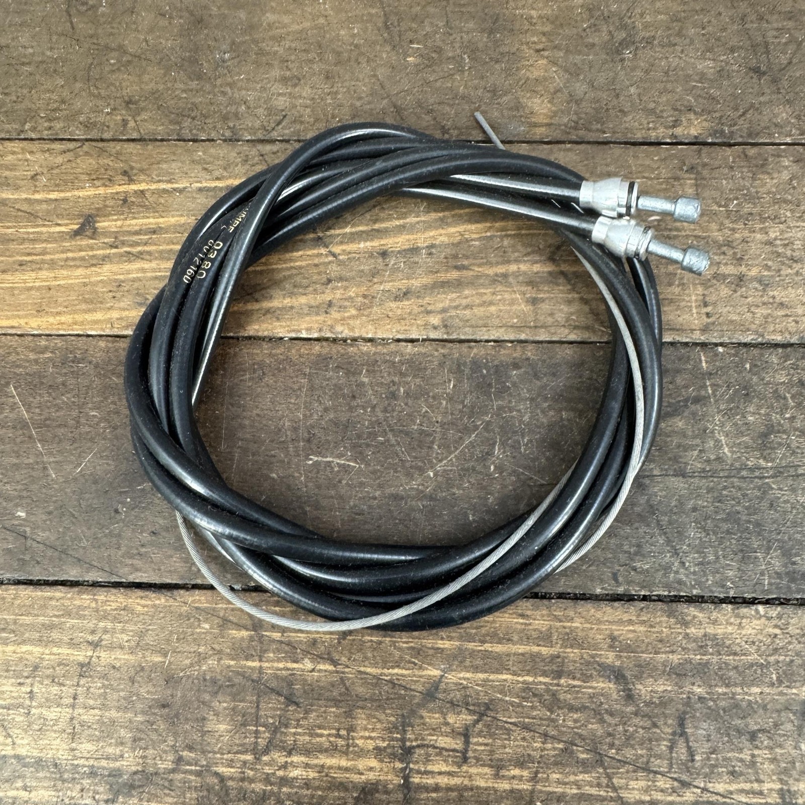 Vintage Dia-Compe Brake Cable Housing 1980 NOS Set Black 80 Stamp Old School Vintage Dia-Compe Brake Cable Housing 1980 NOS Set Black 80 Stamp Old School