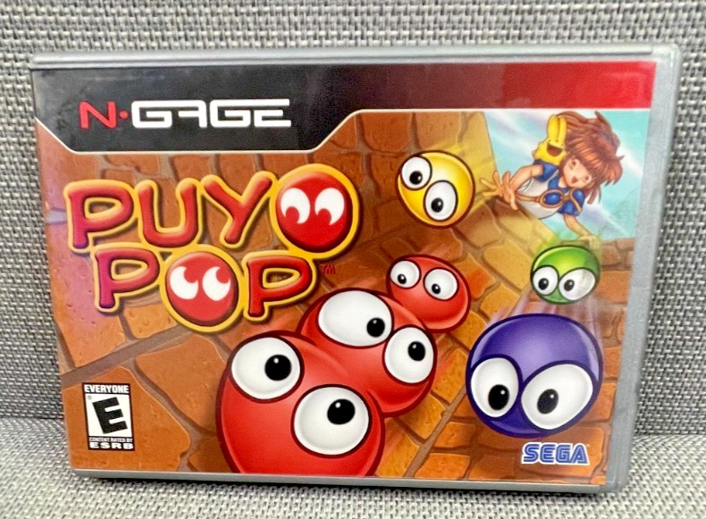 Puyo Pop (N-Gage, 2003) Complete with Case & Manual Fast Shipping Puyo Pop (N-Gage, 2003) Complete with Case & Manual Fast Shipping