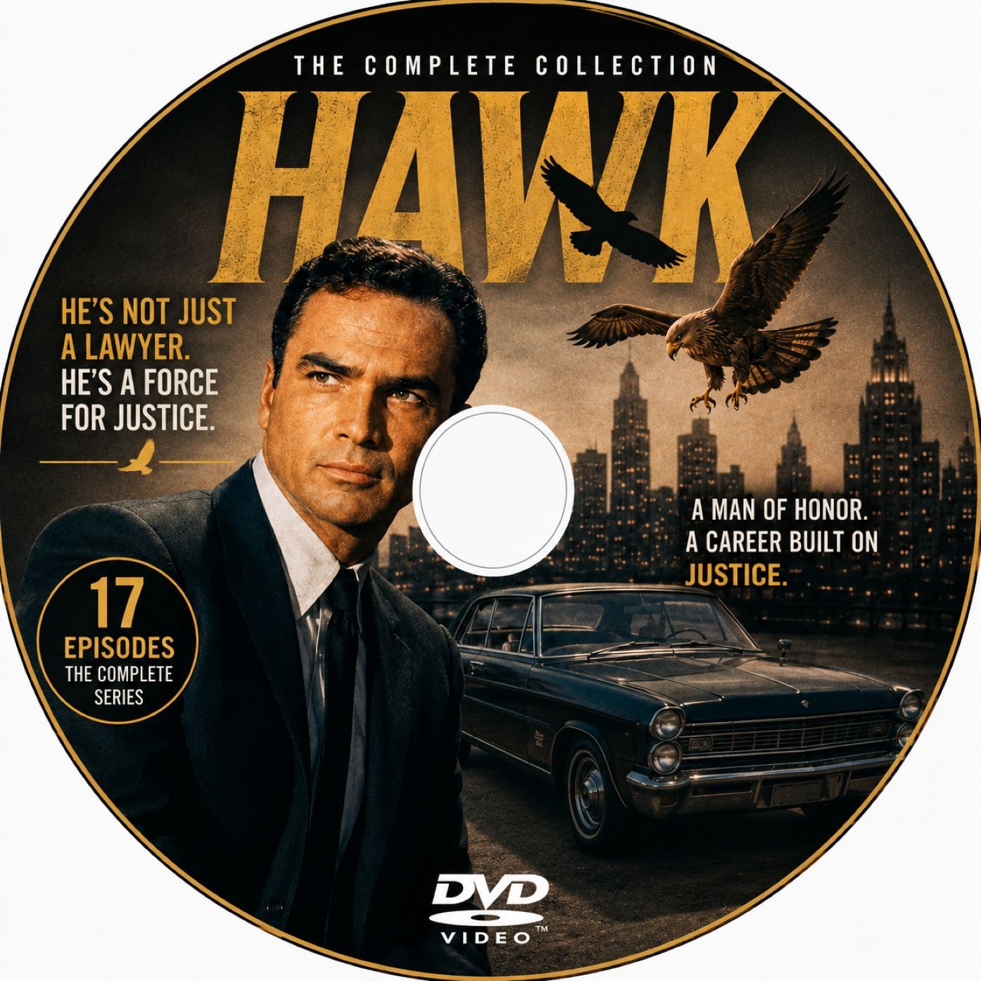 Hawk (1966) Classic TV Series DVD – Complete 17 Episodes Collector\'s Edition