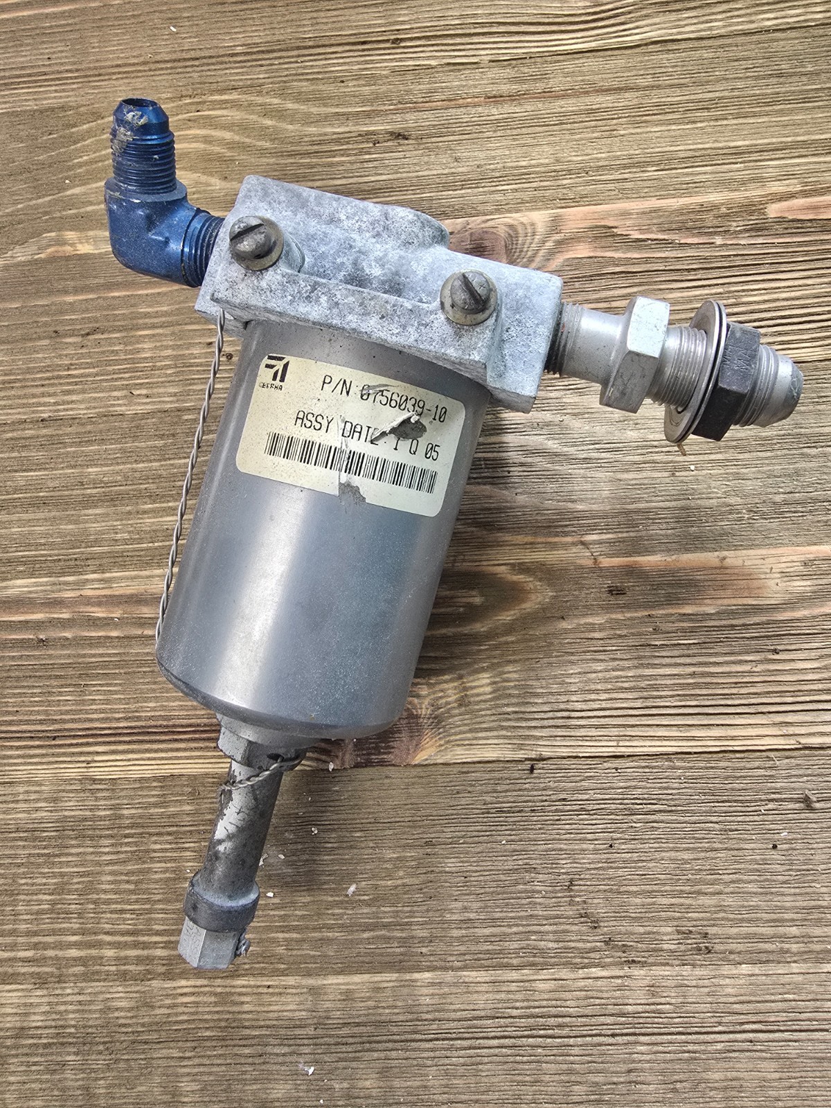 0756039-10 Cessna 172R Fuel Strainer Assembly 0756039-10 Cessna 172R Fuel Strainer Assembly
