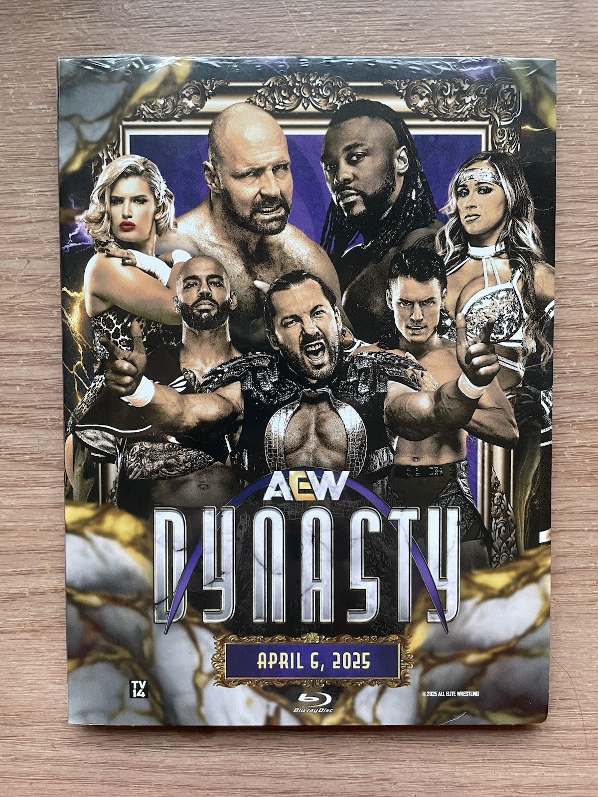 AEW Dynasty 2025 Blu-ray. RARE Sealed. WWE NWA AEW Dynasty 2025 Blu-ray. RARE Sealed. WWE NWA