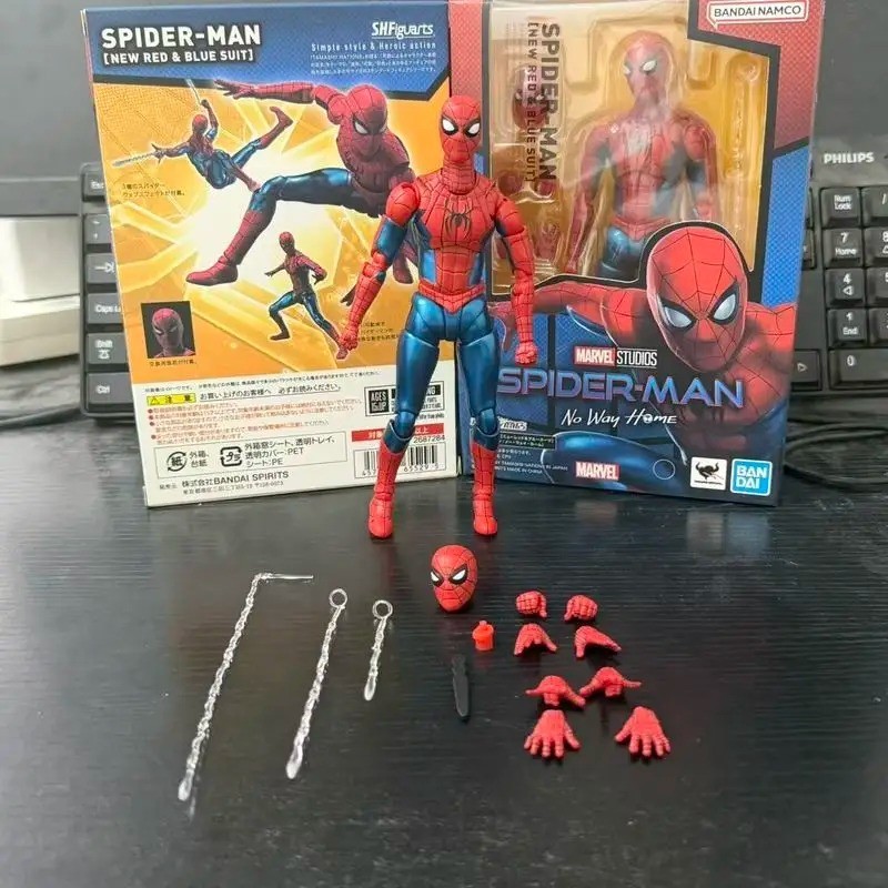 S.H.Figuarts Spider-Man 4: Brand New Day  New Red & Blue Suit -  No Way Home