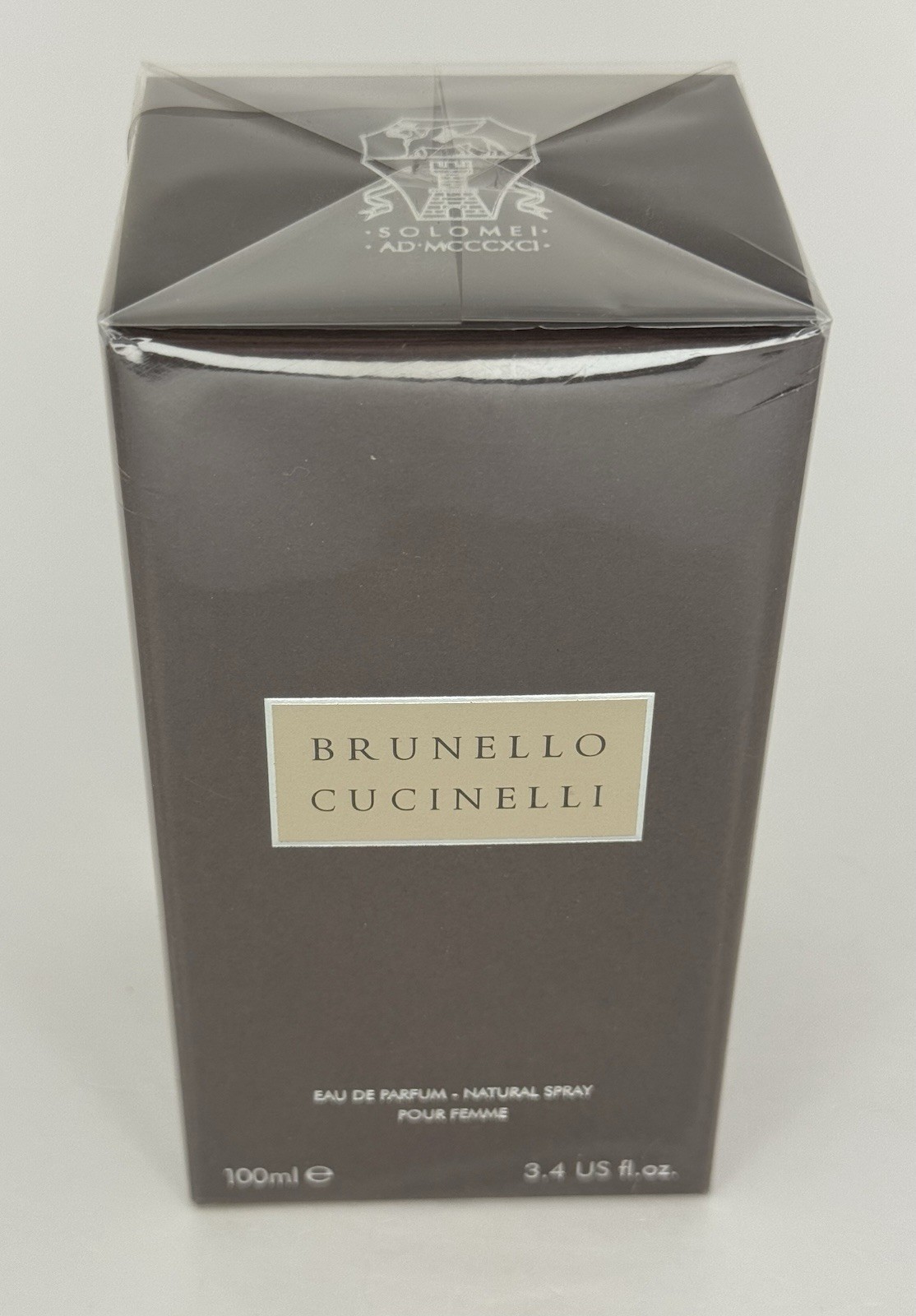Brunello Cucinelli Pour Femme Eau de Parfum 3.4 fl oz New In Sealed in Box
