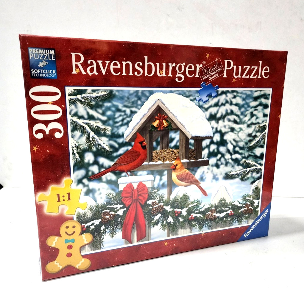 300 Piece Ravensburger Winter Puzzle Big Piece Format New 300 Piece Ravensburger Winter Puzzle Big Piece Format New
