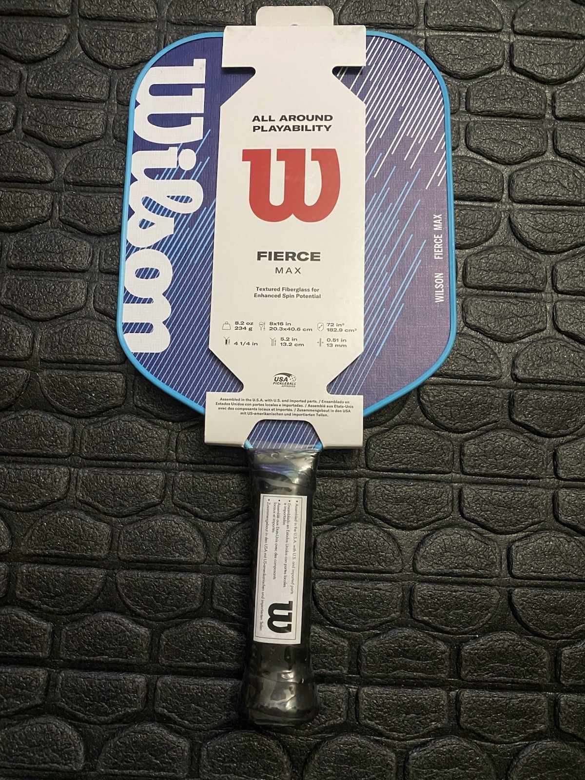 NEW Wilson Fierce MaxPickleball Paddle NEW Wilson Fierce MaxPickleball Paddle