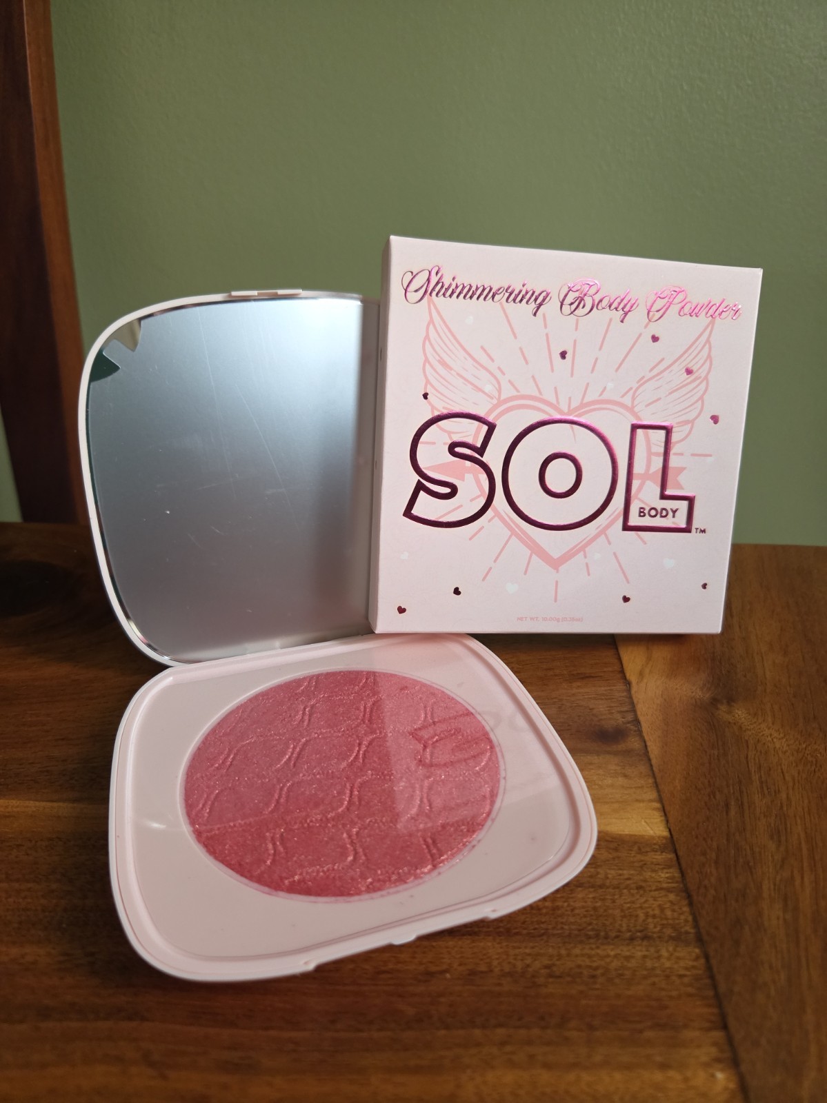 ColourPop SOL Body Pretty Peachy Face & Body Highlighter NIB Discontinued