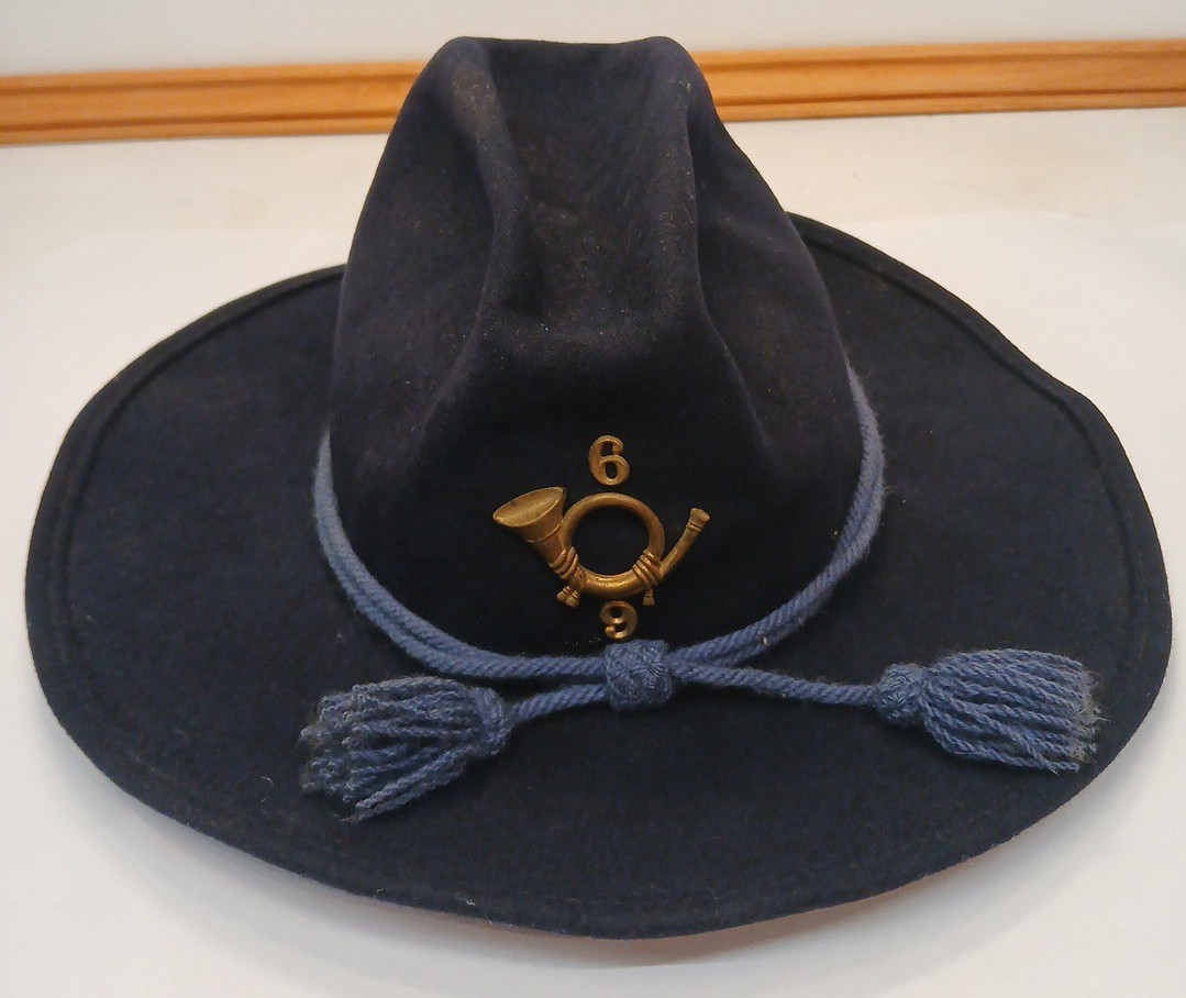 HXC Hatcrafters USA Civil War Union 69th Reg Slouch Infantry Wool Hat Size 7 1/4