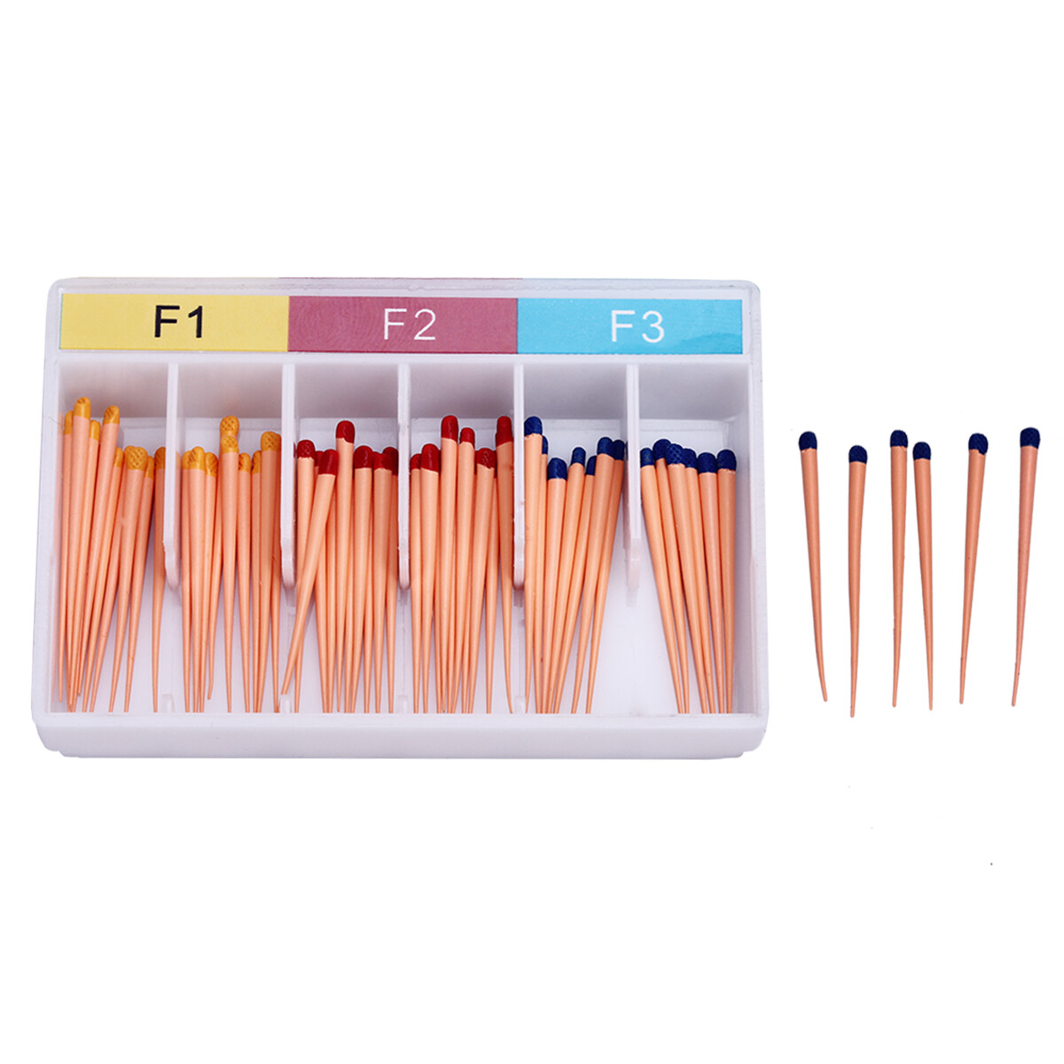 AZDENT Dental Gutta Percha Points Absorbent Paper Points Taper Endodontic Root