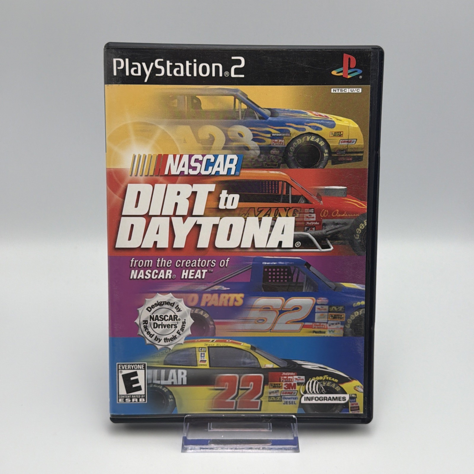 NASCAR: Dirt to Daytona Sony PlayStation 2 PS2 Game Complete Tested Works NASCAR: Dirt to Daytona Sony PlayStation 2 PS2 Game Complete Tested Works