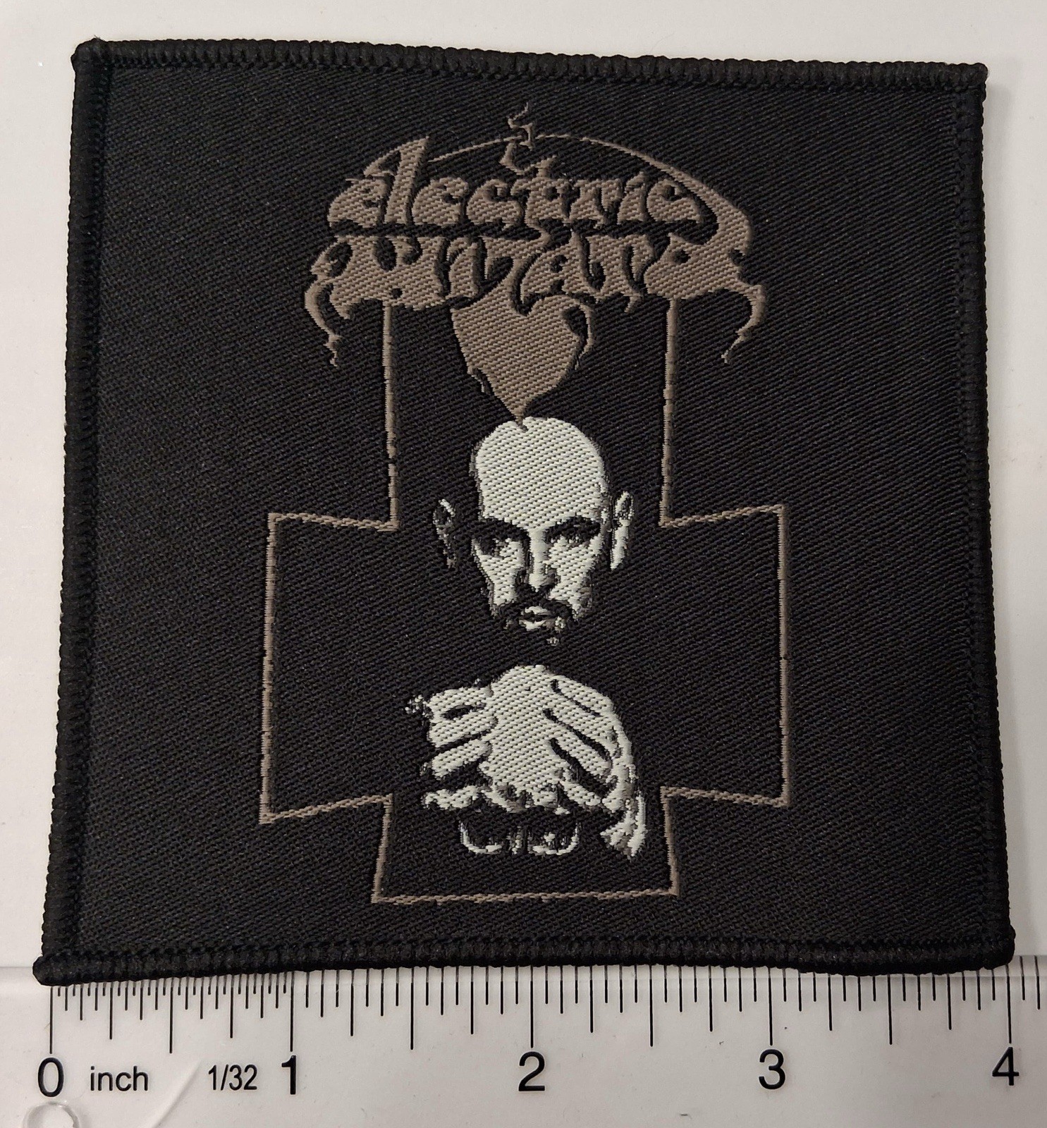 Electric Wizard Black Border woven patch