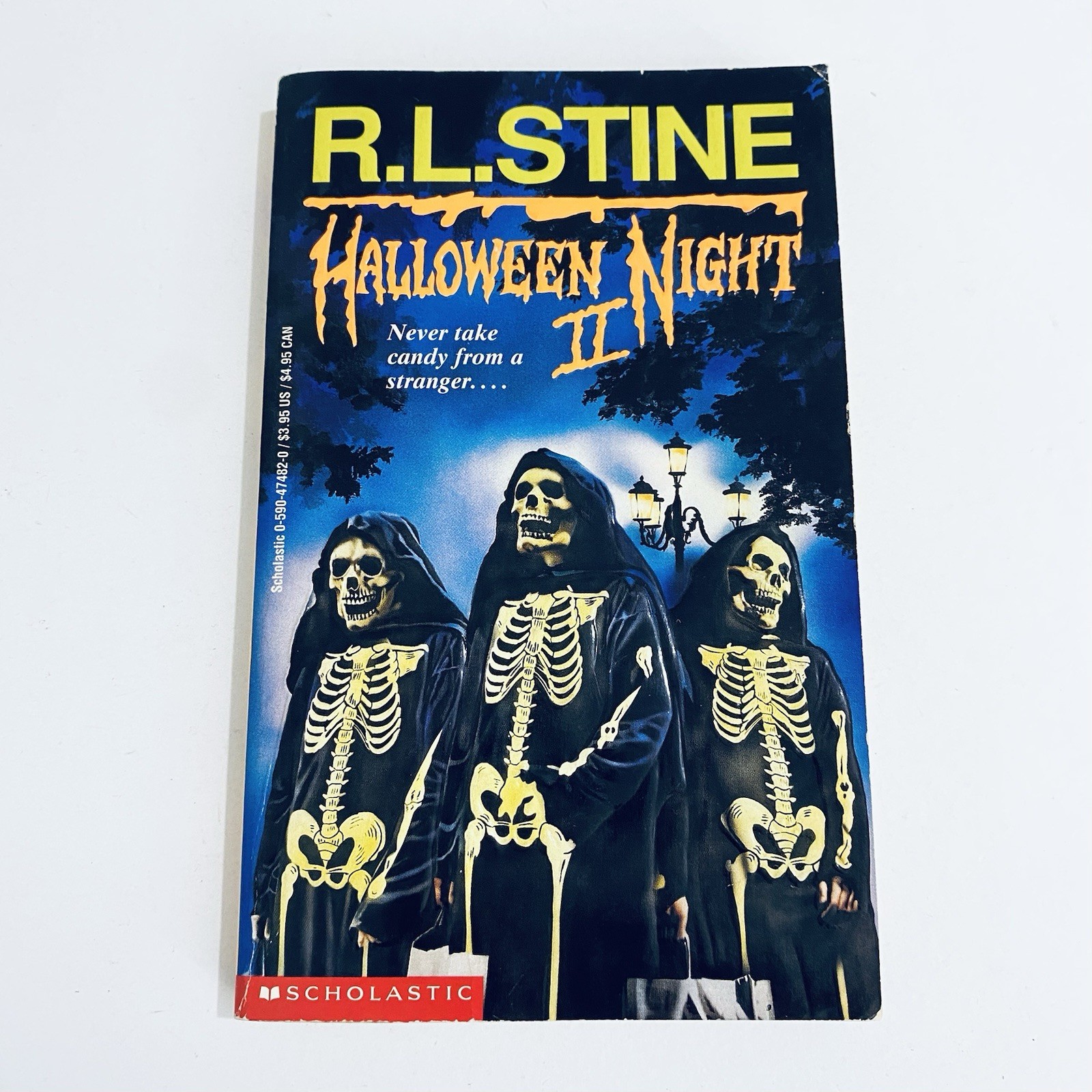 R.L. Stine Halloween Night II Horror Book 1st Edition 1st Print + Free Postage