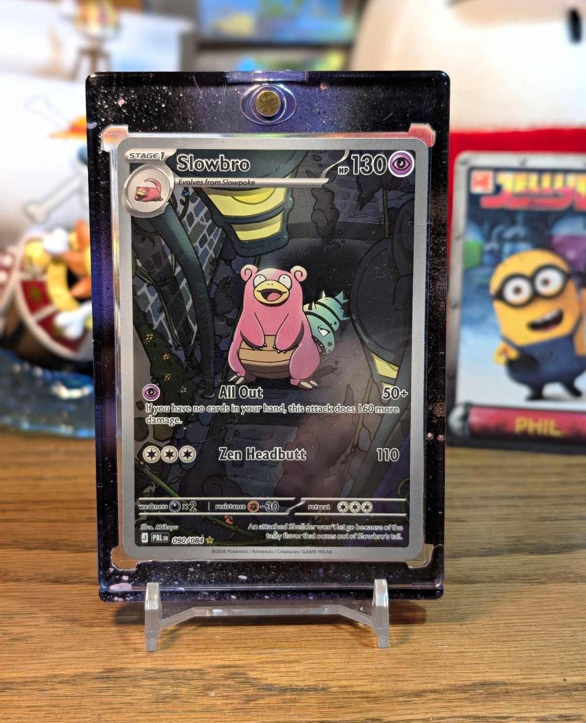 Pokemon Pitch Black Slowbro 090/084 + Case Pokemon Pitch Black Slowbro 090/084 + Case