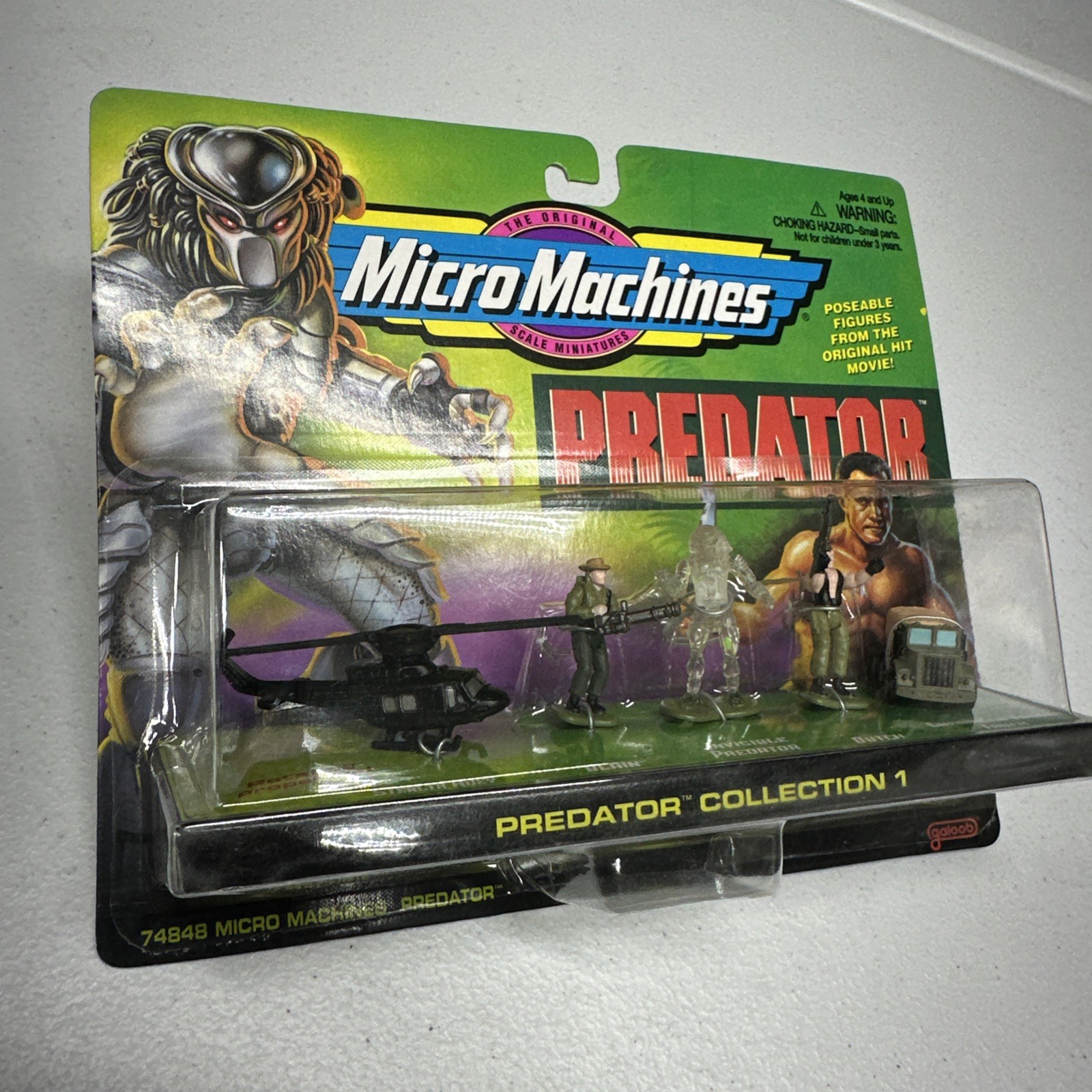 MicroMachines Predator Collection 1 Set 1996 New Sealed Galoob Vintage Brand New MicroMachines Predator Collection 1 Set 1996 New Sealed Galoob Vintage Brand New