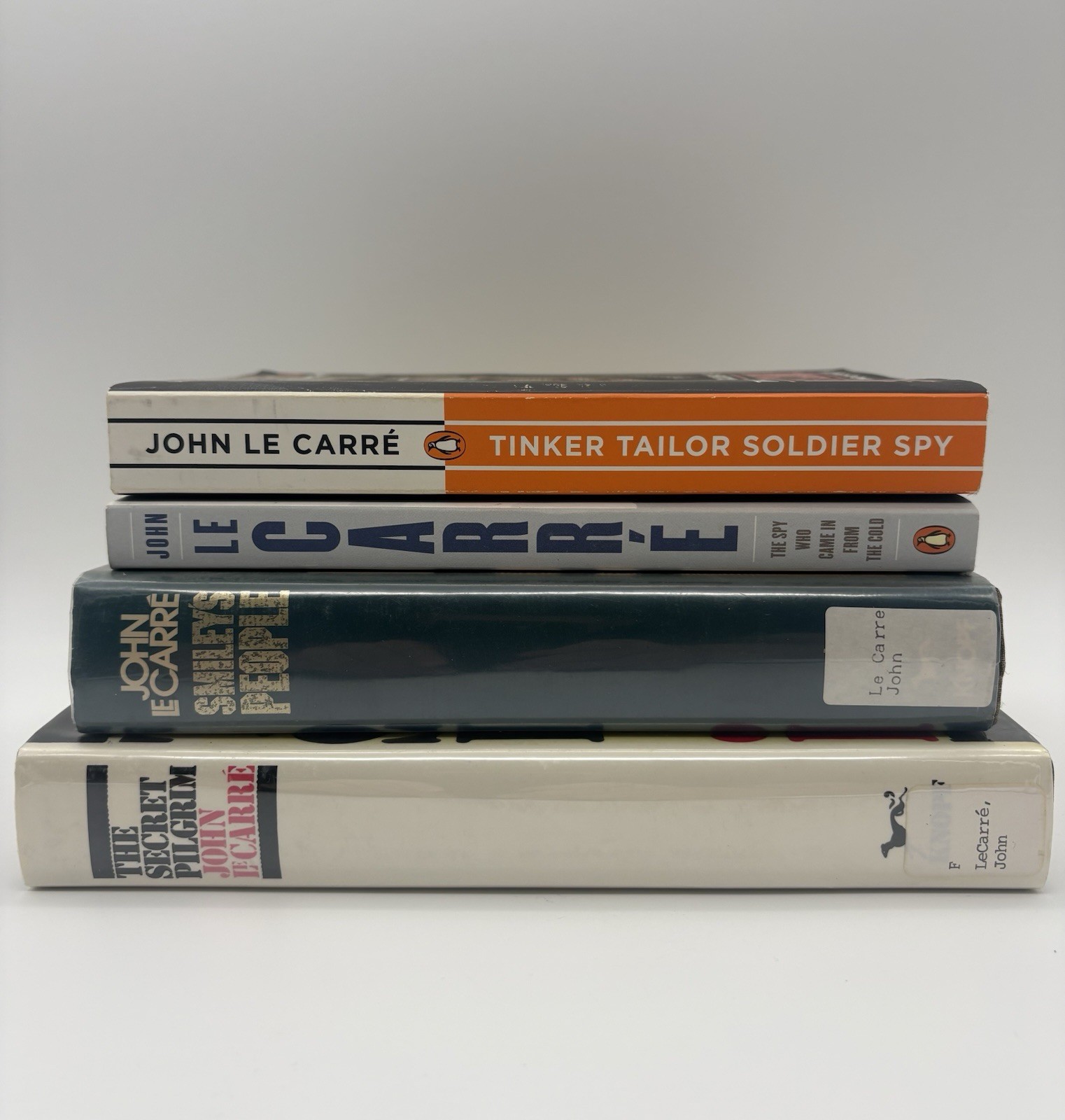 Lot of 4 Paperback & Hardcover John Le Carre Smiley Karla Spy Cold Penguin Lot of 4 Paperback & Hardcover John Le Carre Smiley Karla Spy Cold Penguin