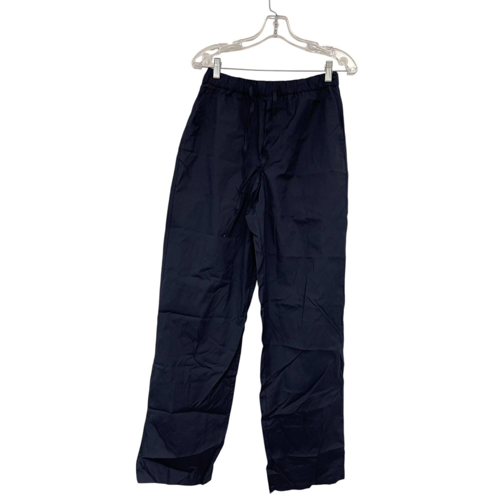 Zara Home Womens Pajama Pants S Small Navy Blue Drawstring Waist 4180/122 NWT Zara Home Womens Pajama Pants S Small Navy Blue Drawstring Waist 4180/122 NWT