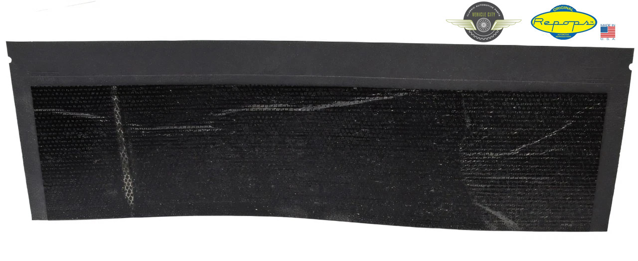 66 67 68 69 70 71 Ranchero Behind-the-Seat Filler Panel w/Attached Sound Deadner 66 67 68 69 70 71 Ranchero Behind-the-Seat Filler Panel w/Attached Sound Deadner