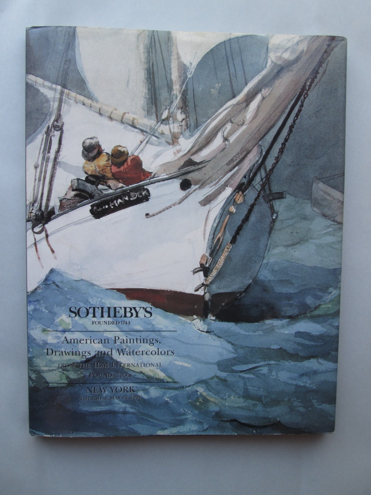 SOTHEBY\'S May 25, 1995 IBM American Paintings Drawings and Watercolors HARDCOVER