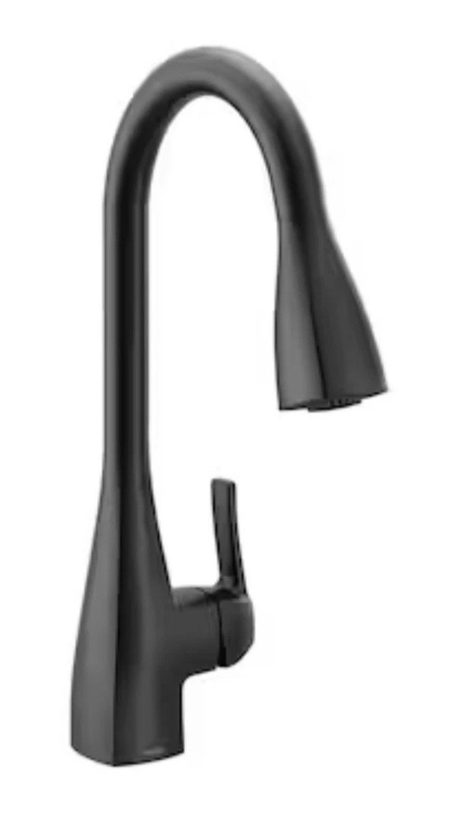 Moen Kiran 87599BL 1-handle Pulldown Kitchen Faucet In Matte Black *Read