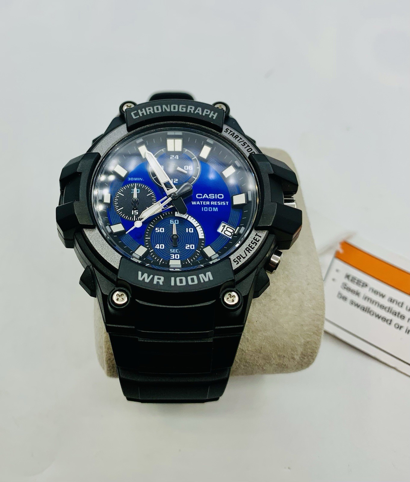 New Casio MCW-110H Blue Dial New Casio MCW-110H Blue Dial