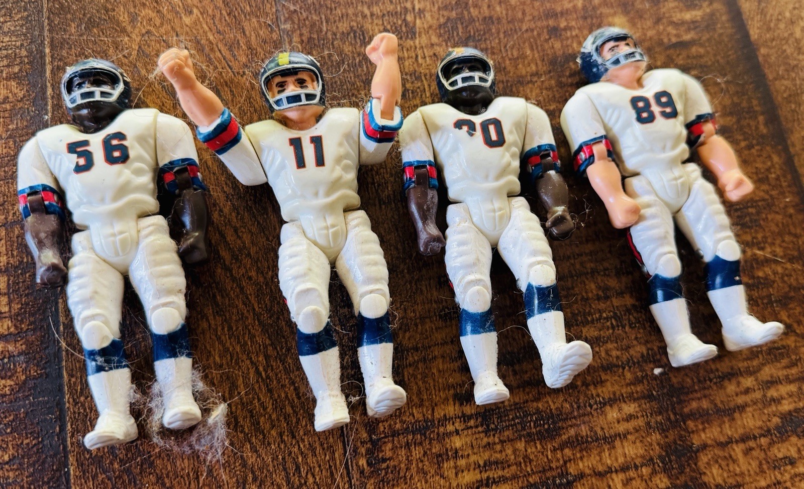 Vintage 1981 Set Of 4 New York Giants NFL Original Vintage Tonka NFL Figures Vintage 1981 Set Of 4 New York Giants NFL Original Vintage Tonka NFL Figures