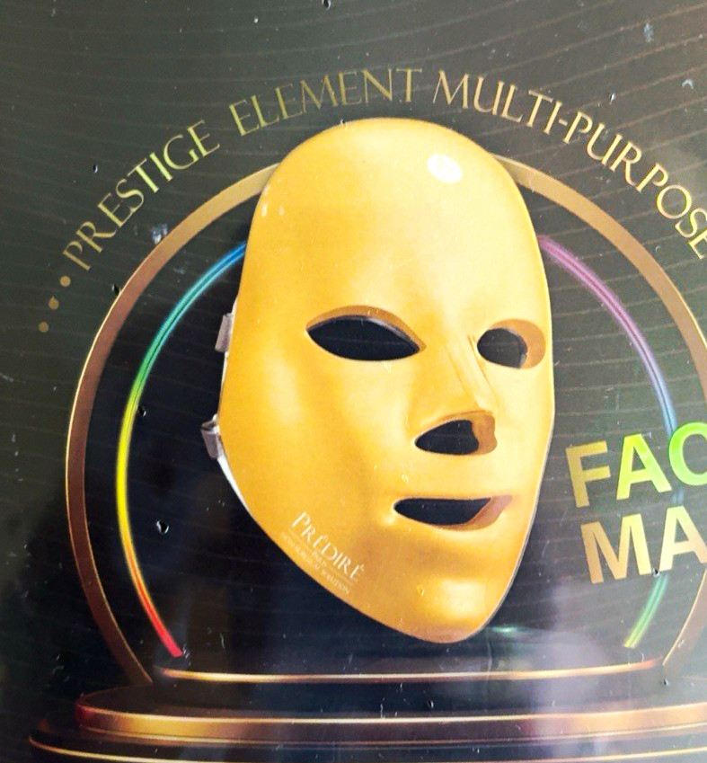 Prédiré Paris Prestige Element Face Mask Cordless Device, Gold, For Face
