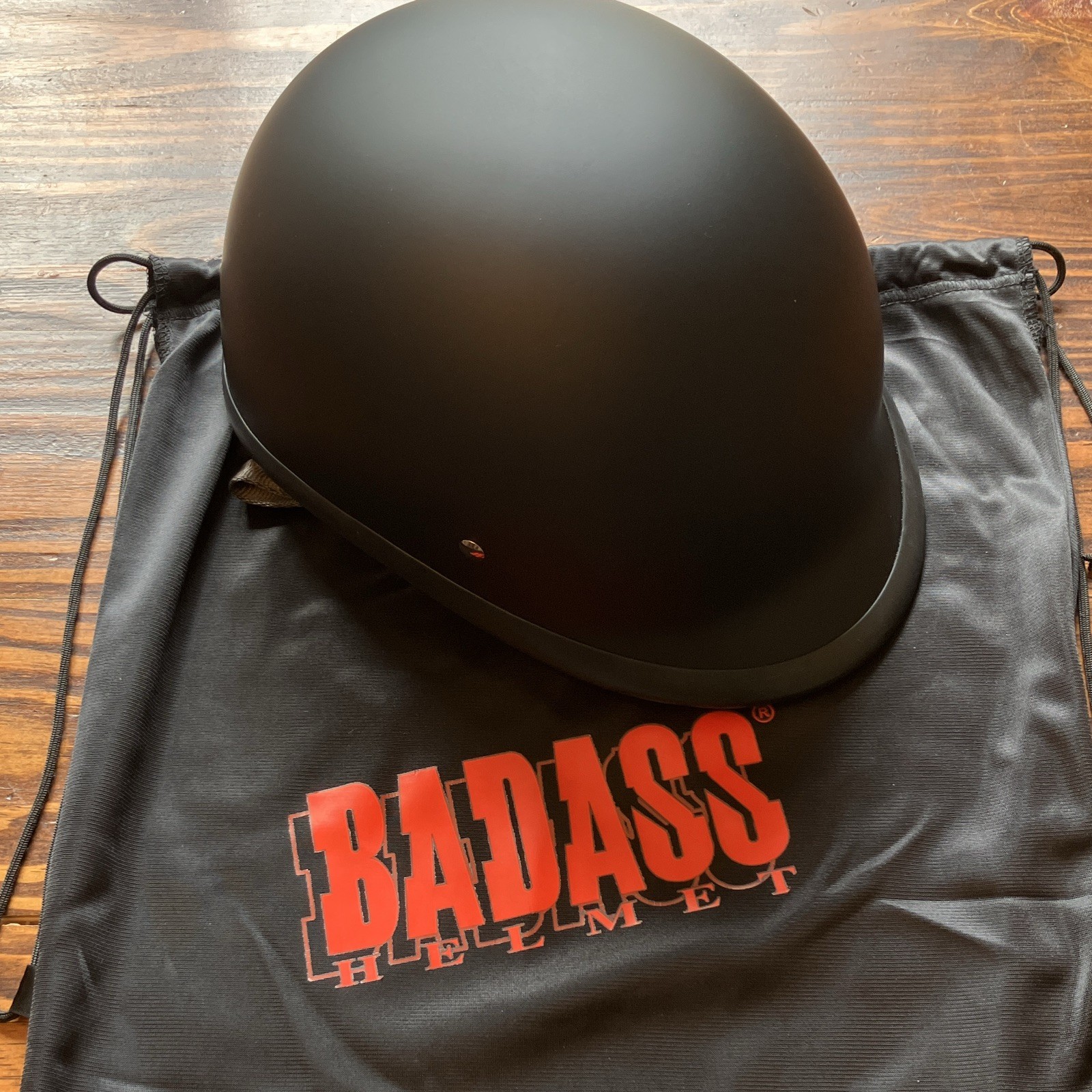 Badass Trooper Motorcycle Helmet Matte Black Size 3XL Badass Trooper Motorcycle Helmet Matte Black Size 3XL