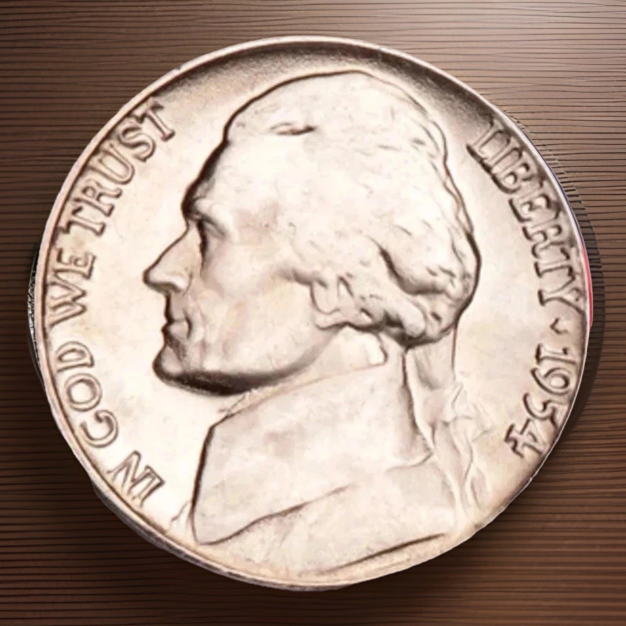 1954-D Jefferson Nickel GEM BU UNC From Original Roll FAST SHIPPING