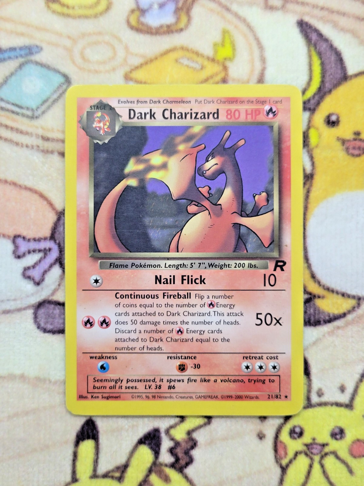 Dark Charizard 21/82 Team Rocket Regular Dark Charizard 21/82 Team Rocket Regular