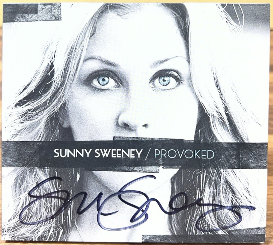 Sunny Sweeney - Provoked CD VG Condition Signed DigiPak cover Sunny Sweeney - Provoked CD VG Condition Signed DigiPak cover
