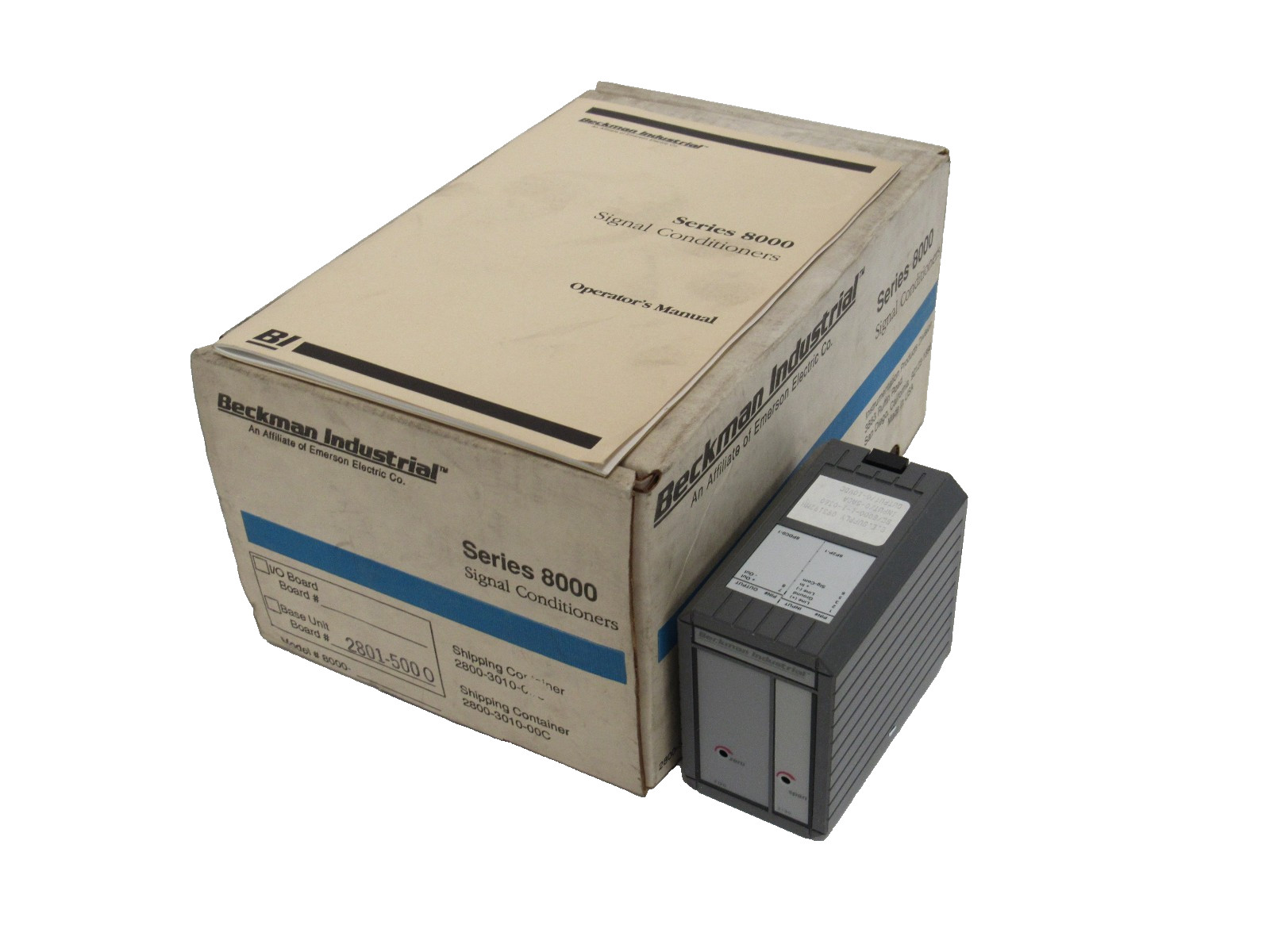NEW BECKMAN BC/8000-1-1-0360 SIGNAL CONDITIONER 2801-5000 BC8000110360 NEW BECKMAN BC/8000-1-1-0360 SIGNAL CONDITIONER 2801-5000 BC8000110360