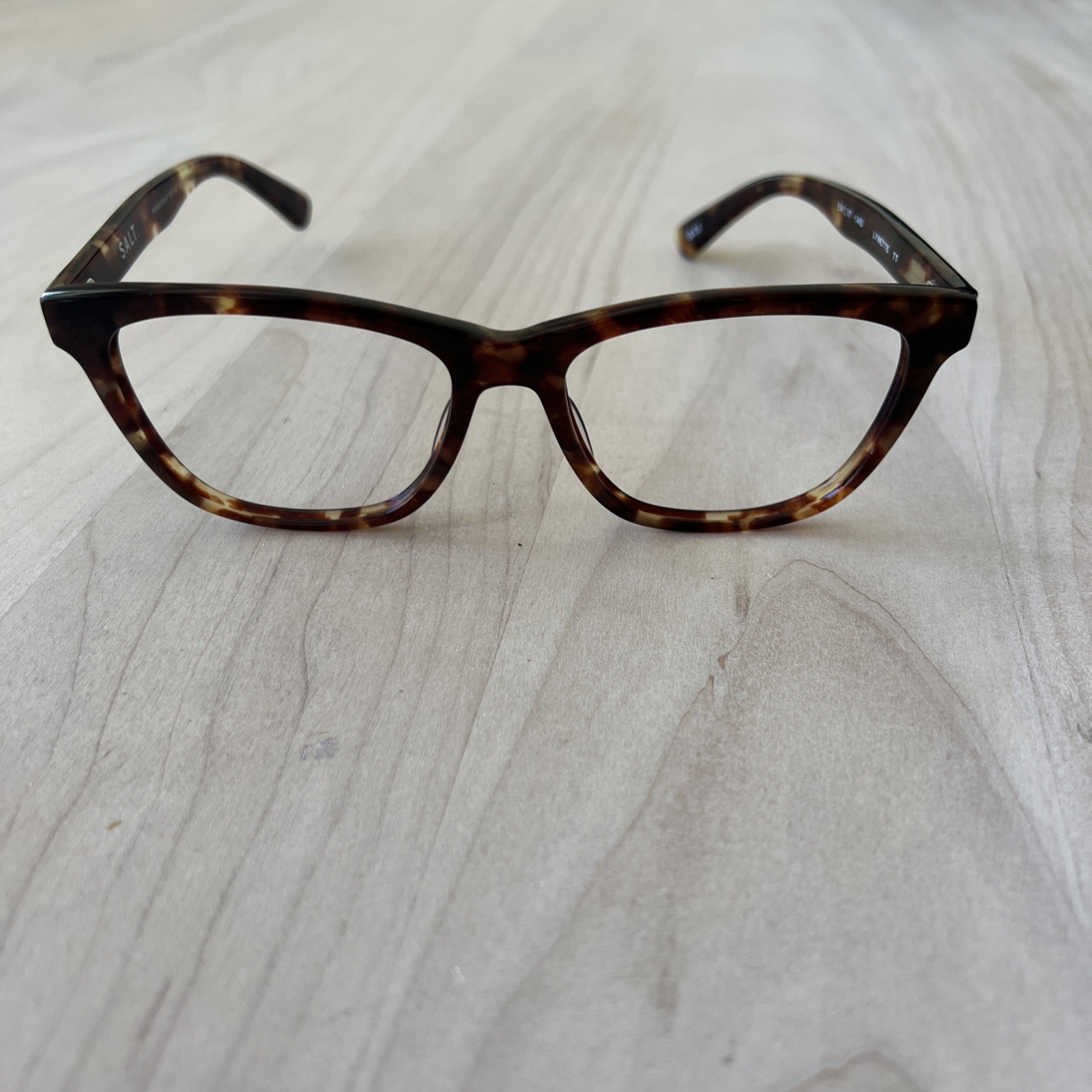 Salt Lynette Women\'s Designer Eyeglass Frames Brown Tortoise Salt Lynette Women\'s Designer Eyeglass Frames Brown Tortoise