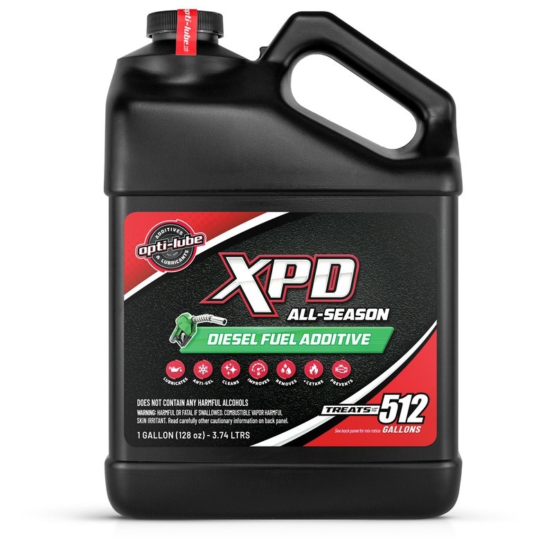 Opti-Lube XPD All-Season Diesel Fuel Additive, 1 Gallon, Treats 512 Gal